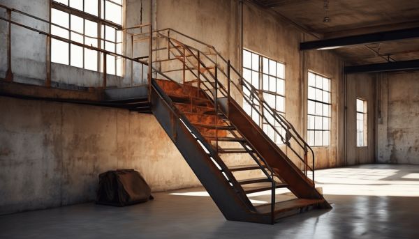 Comment donner du caractère à votre escalier intérieur en métal rouillé