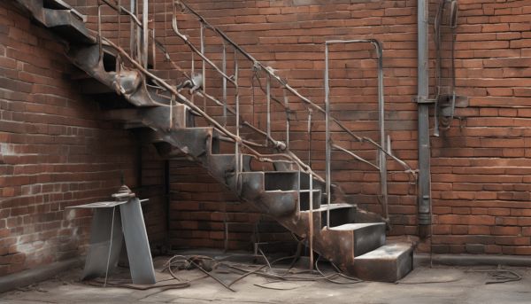 Comment rénover votre escalier métallique extérieur rouillé