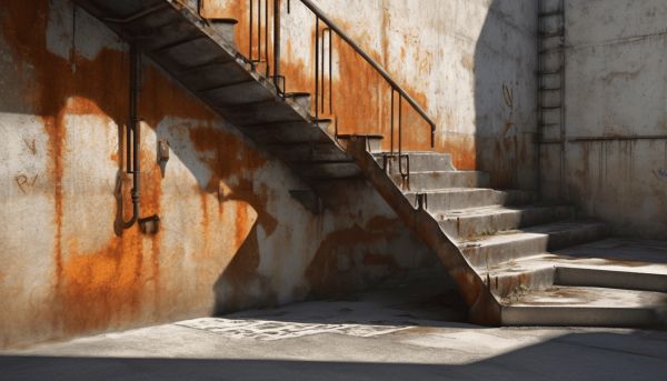Escalier acier rouillé extérieur : entretien et conseils pratiques