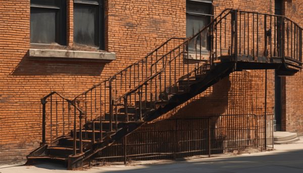 Escalier fer rouillé extérieur : ravivez l’esthétique métallique