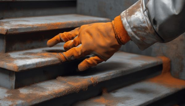 Rénover un escalier rouillé pour une finition durable