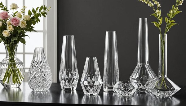 Vases en cristal moderne : 10 idées pour une déco tendance